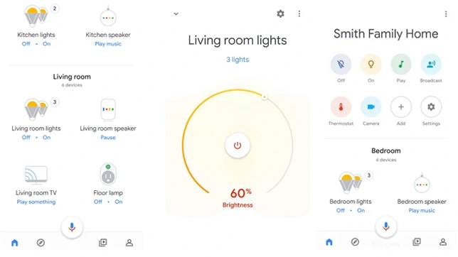 Google Home Aplicación